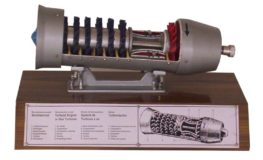 Automotive Turbo Jet Engine (High & Low Pressure Compressor) Model AM 125