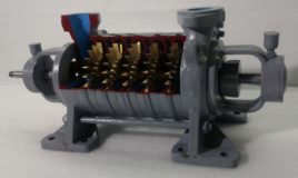 Multi Stage Centrifugal Compressor Cutaway Model THC 011