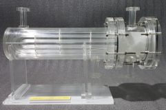U Tube Heat Exchanger Cutaway Model THC 002