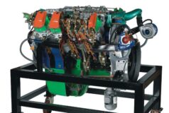 8 V Cylinder Turbo Diesel Engine Truck 17,200 cc Model AM 547