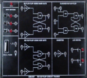 Transistors Flip-Flop Trainer Kit Model ETR 024