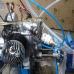 Automotive Single Cylinder 2 Stroke Petrol Engine Model AM 219