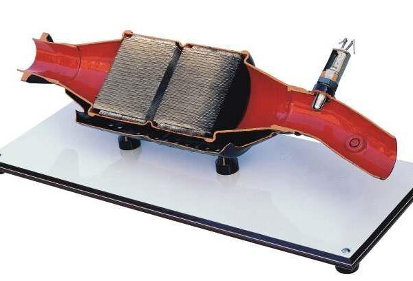 Silencer Catalyst with Lambda Probe Model AM 549