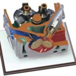 Twin Valves OHC Engine Head Model AM 551