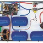 Automotive Hydraulic – Pneumatic Braking System Demonstrator Model AM 011