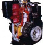 Automotive Single cylinder Four Stroke Diesel Engine, Recoil Start Model AM 048RC