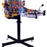 Automotive 4 Cylinder 4 stroke Petrol Engine Pushrods and Rocker Arms (Toothed Belt Drive) Model AM 051TBD