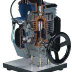 Automotive Motorized Two Stroke Petrol Model AM 054