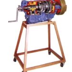 Automotive Sectioned 5 Speed Gearbox + Reducer Model AM 114 Gearbox