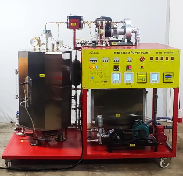 1.5KW Steam Power Plant Model BSG 002