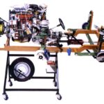 Automotive Chassis Front-Wheel Drive Longitudinal Position (Carburetor) Model AM 151