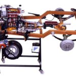 Automotive Chassis Rear - Wheel Drive Diesel Engine In-Line Injection with Pushrods & Rocker Arms Model AM 153