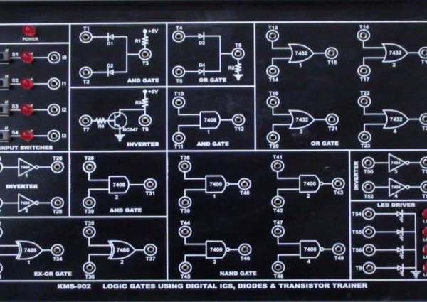 Electronic Logic Gates Trainers Model ETR 008