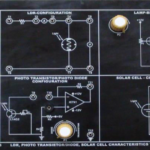 LDRs, Photodiodes, Phototransistors & Solar Cell Characteristics Trainer Model ETR 015