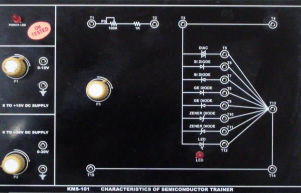 Semiconductor Characteristics Trainers Model 039 Series