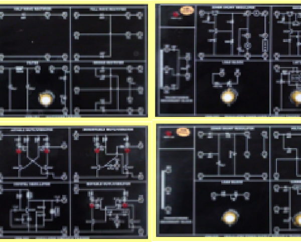 Electronic Power Supply Circuit Trainer Model ETR 030