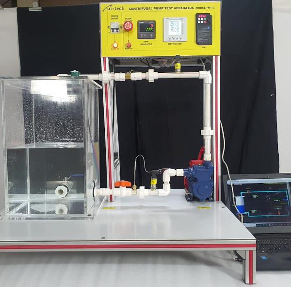 Centrifugal Pump Test Apparatus MODEL FM 13