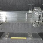 Multi-Pass Floating Heat Exchanger Cutaway Model THC 003