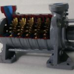 Multi Stage Centrifugal Compressor Cutaway Model THC 011