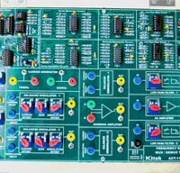FREQUENCY DIVISION MUX / DE-MUX TRAINER TCM 001-11